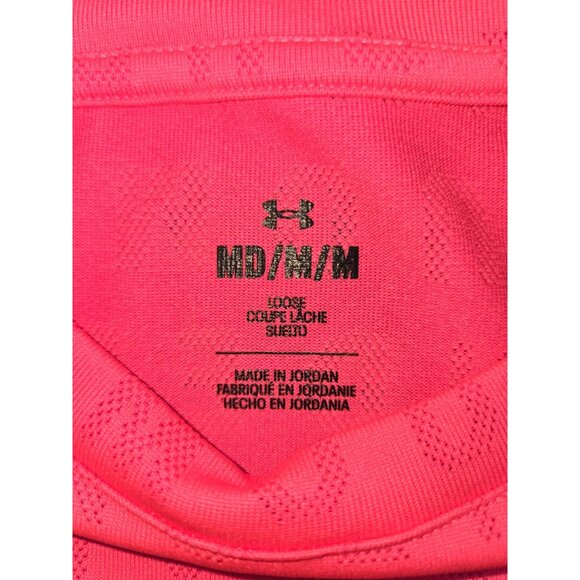 Under Armour Womens Loose Fit Pink T-Shirt - Picture 5 of 8